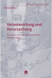 Cover von Thomas Meyer: Verantwortung und Verursachung