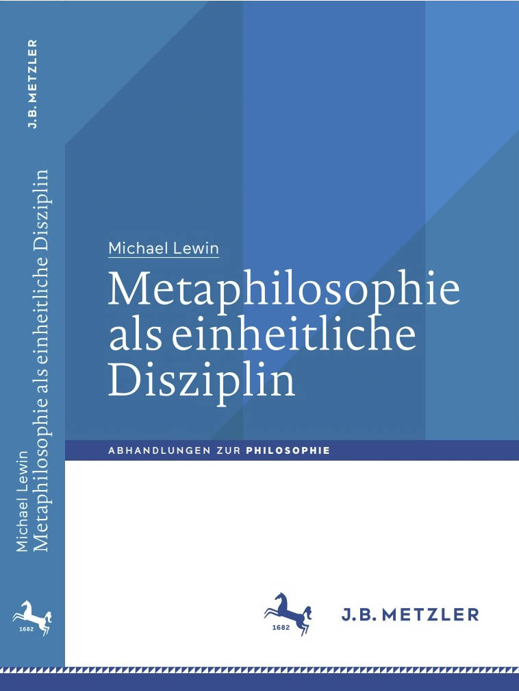 Cover von "Metaphilosophie als einheitliche Disziplin", blauer Hintergrund